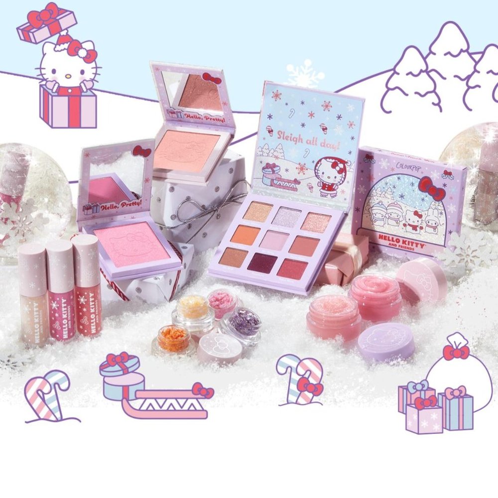 Hello Kitty Snow Much Fun Full Set From ColourPop✨